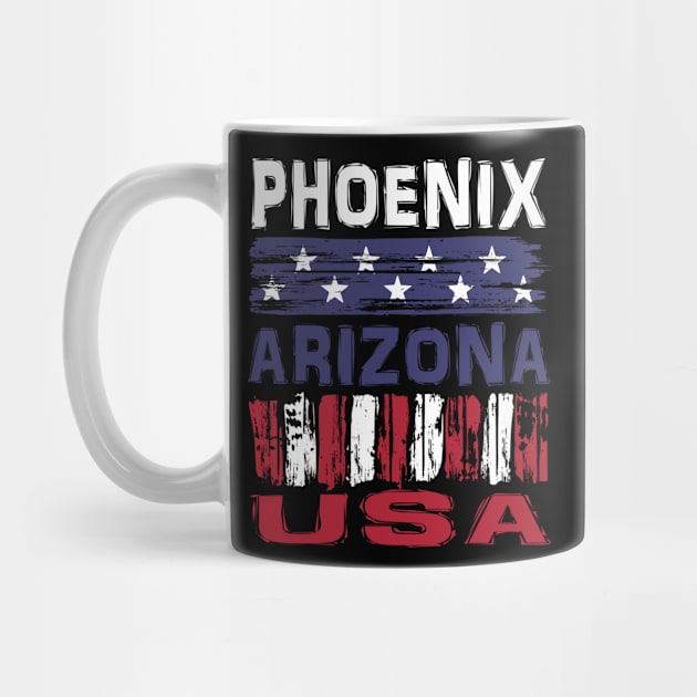 Phoenix Arizona USA T-Shirt by Nerd_art